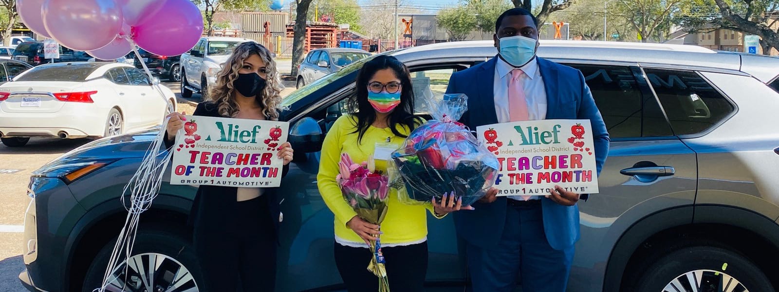 Alief ISD Teacher Honored by Sterling McCall VIP Services and Sterling McCall Nissan