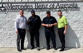 Mercedes-Benz of Augusta Employee recognition