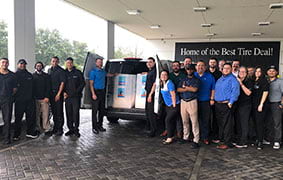 Mercedes-Benz of Clear Lake Food and Blood Drives