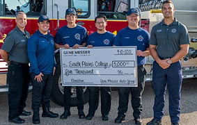 Gene Messer Group comes together to support first responders