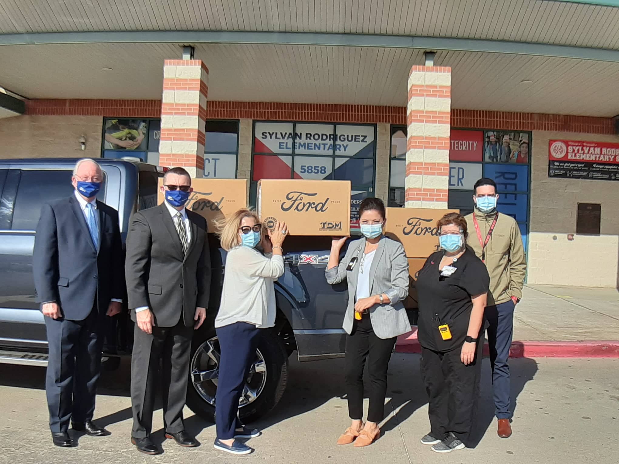 Ford Initiative Donates PPE Masks to Local Schools